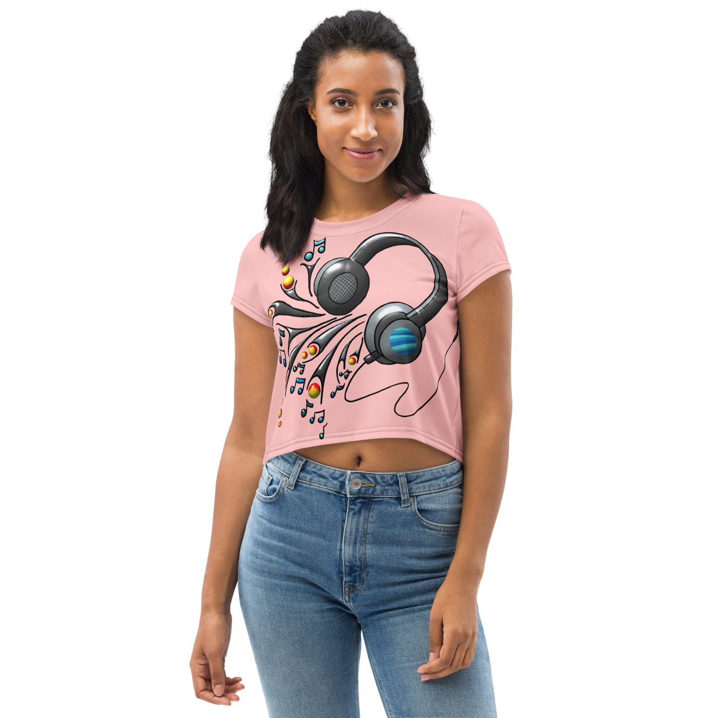 Crop tee The Headphones