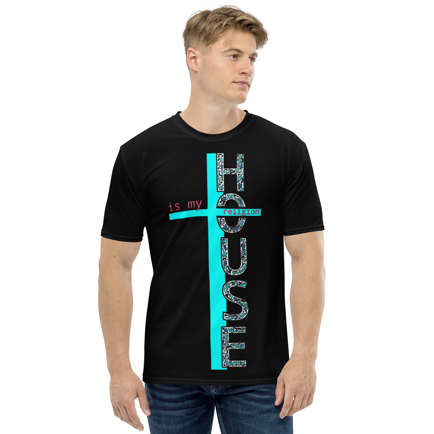 Men's T-shirt House is my religion