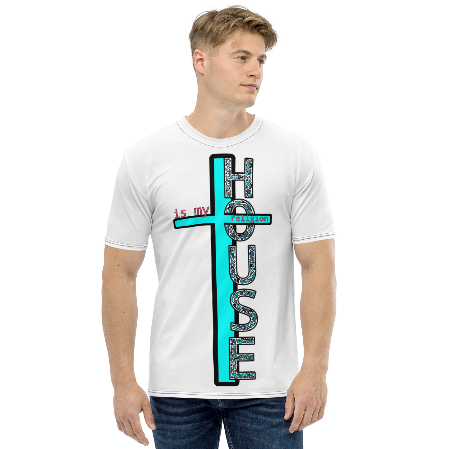 Men's T-shirt House is my religion