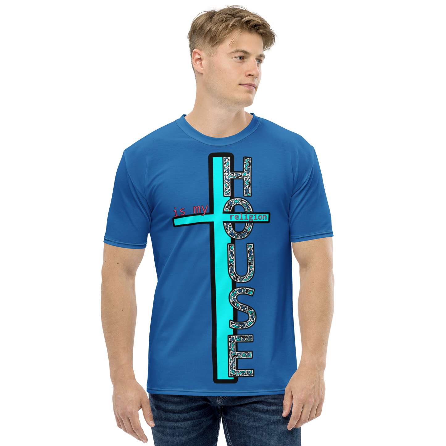 Men's T-shirt House is my religion