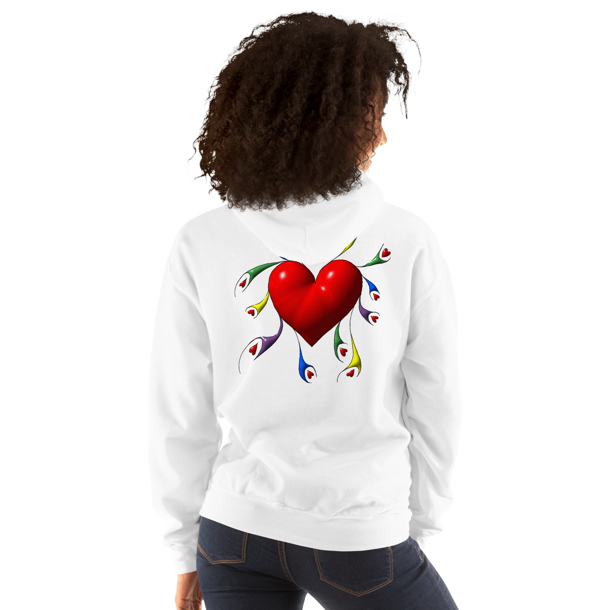 Hoodie Spread the Love - Scretched