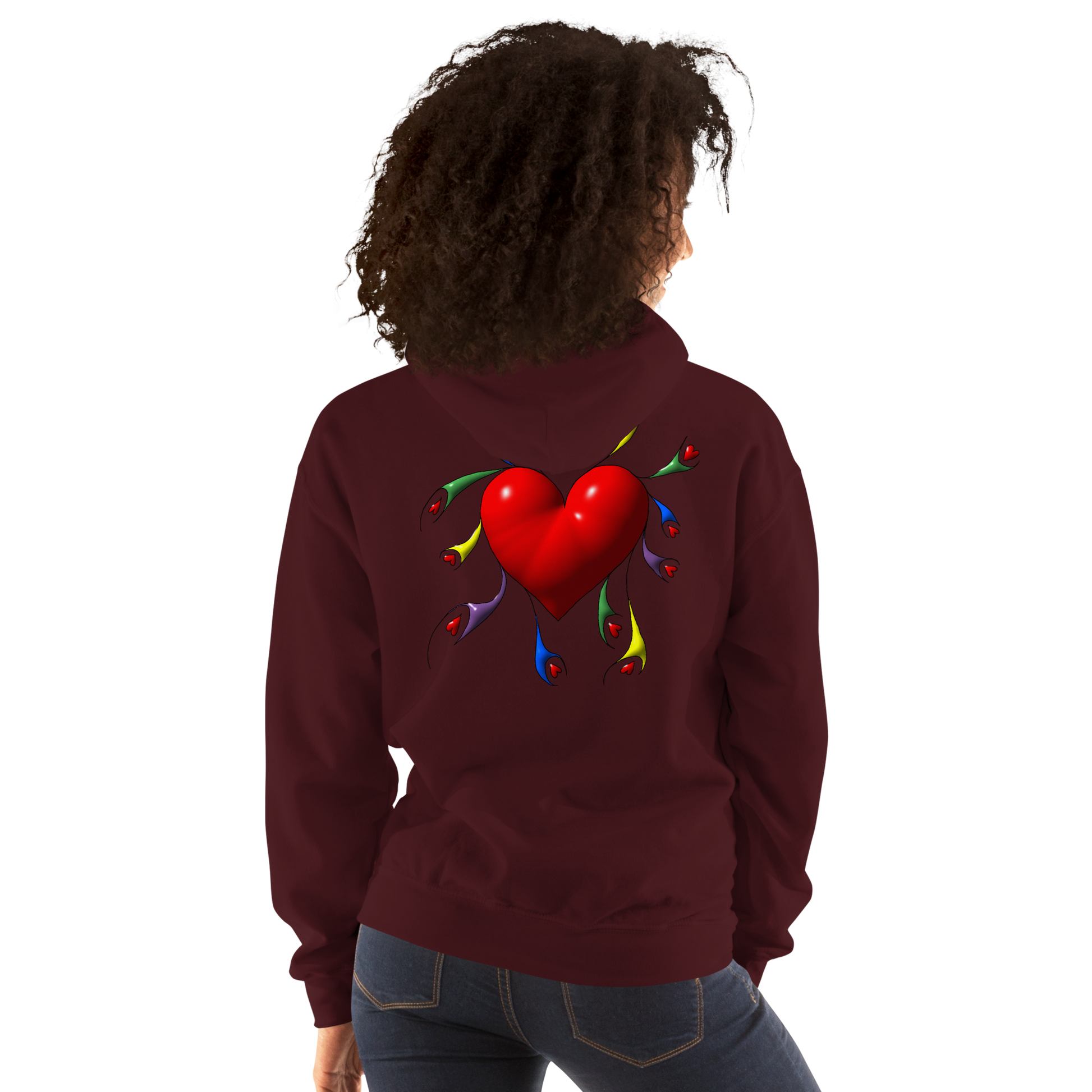 Hoodie Spread the Love - Scretched