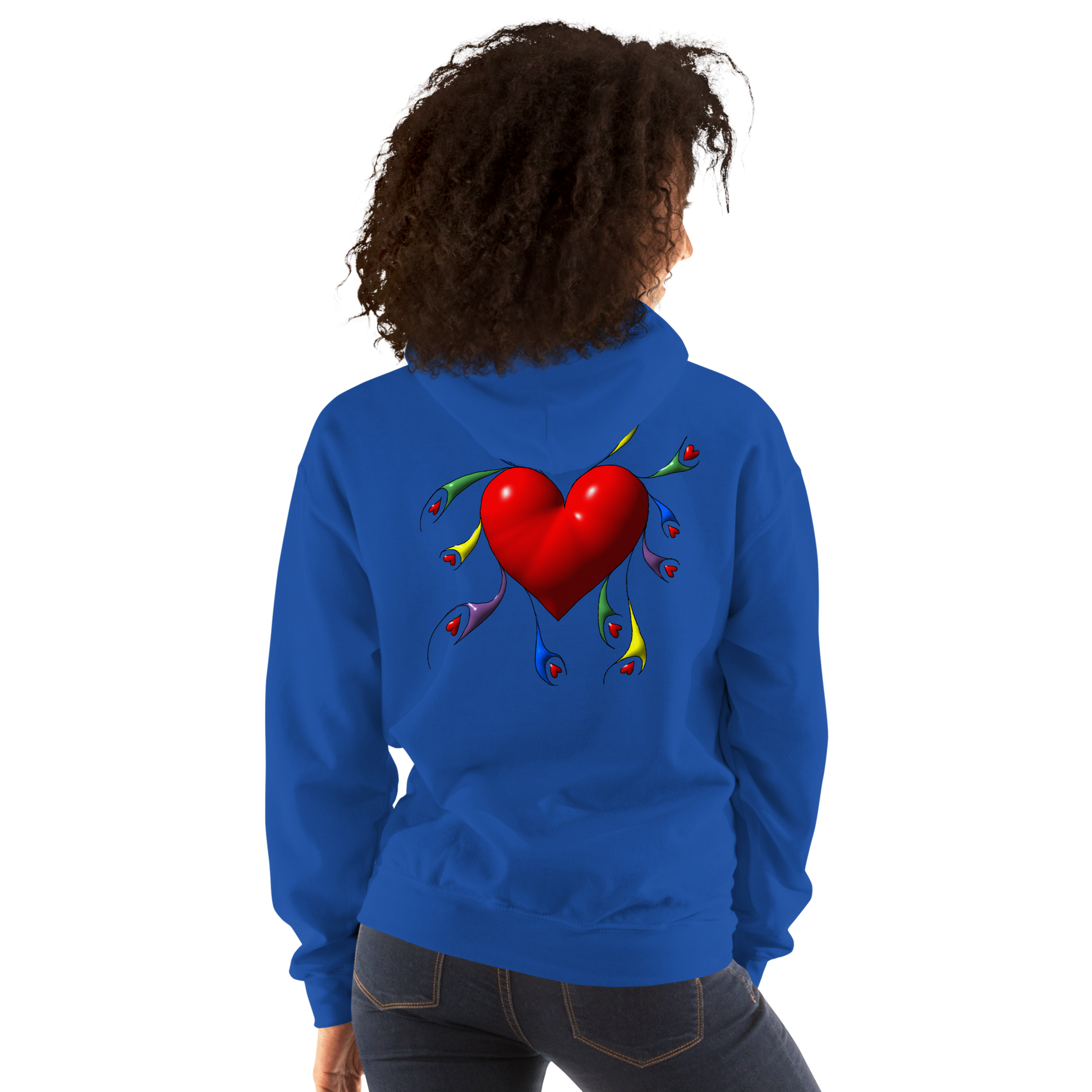 Hoodie Spread the Love - Scretched