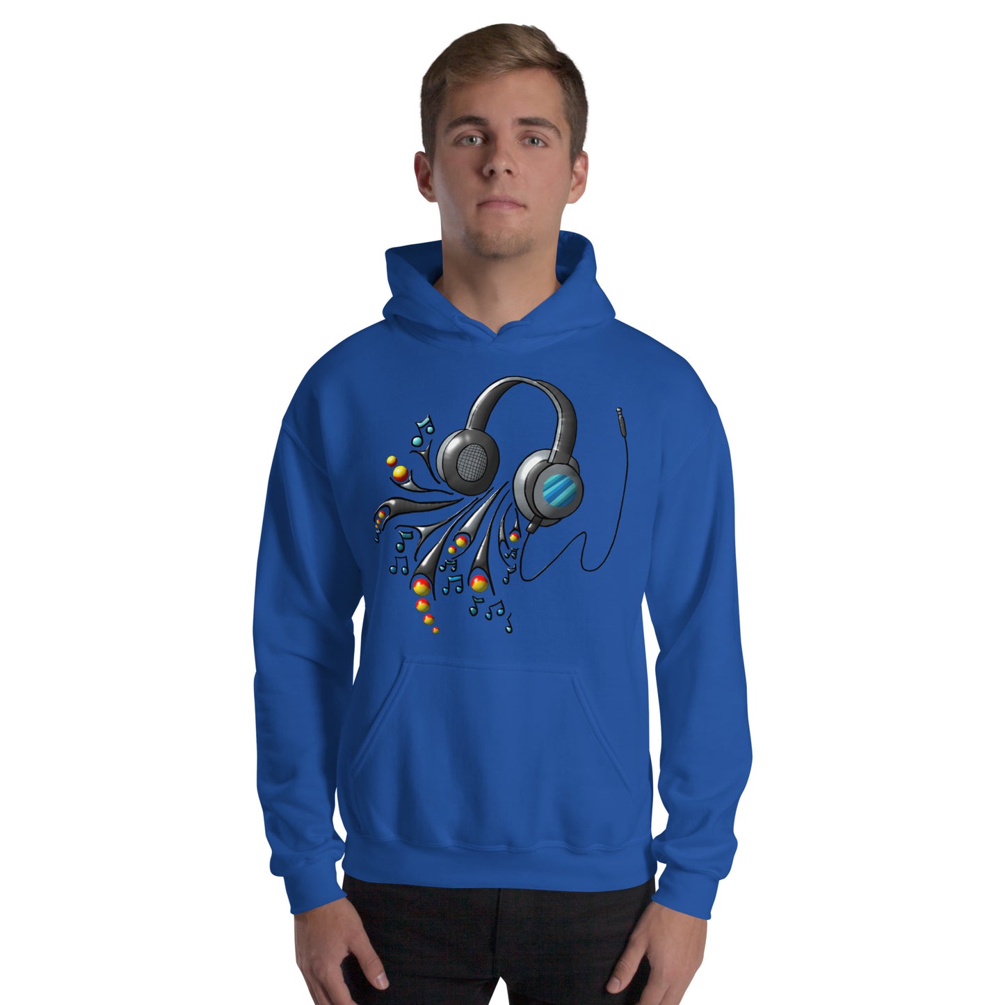 Hoodie The Headphones - Scretched