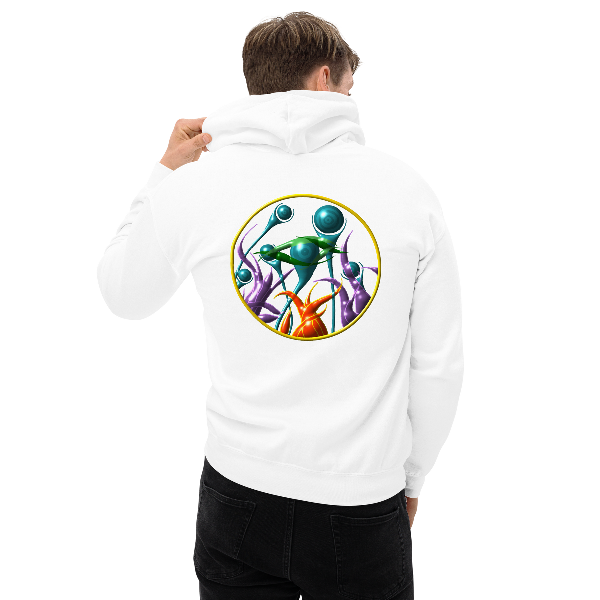 Hoodie Mystic Sea - Scretched