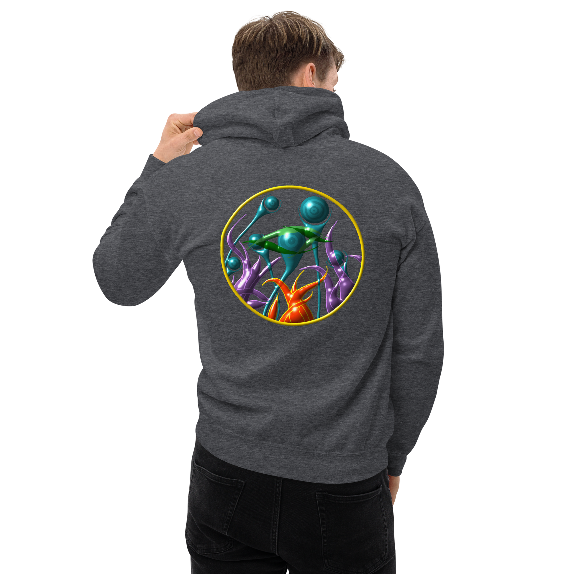 Hoodie Mystic Sea - Scretched