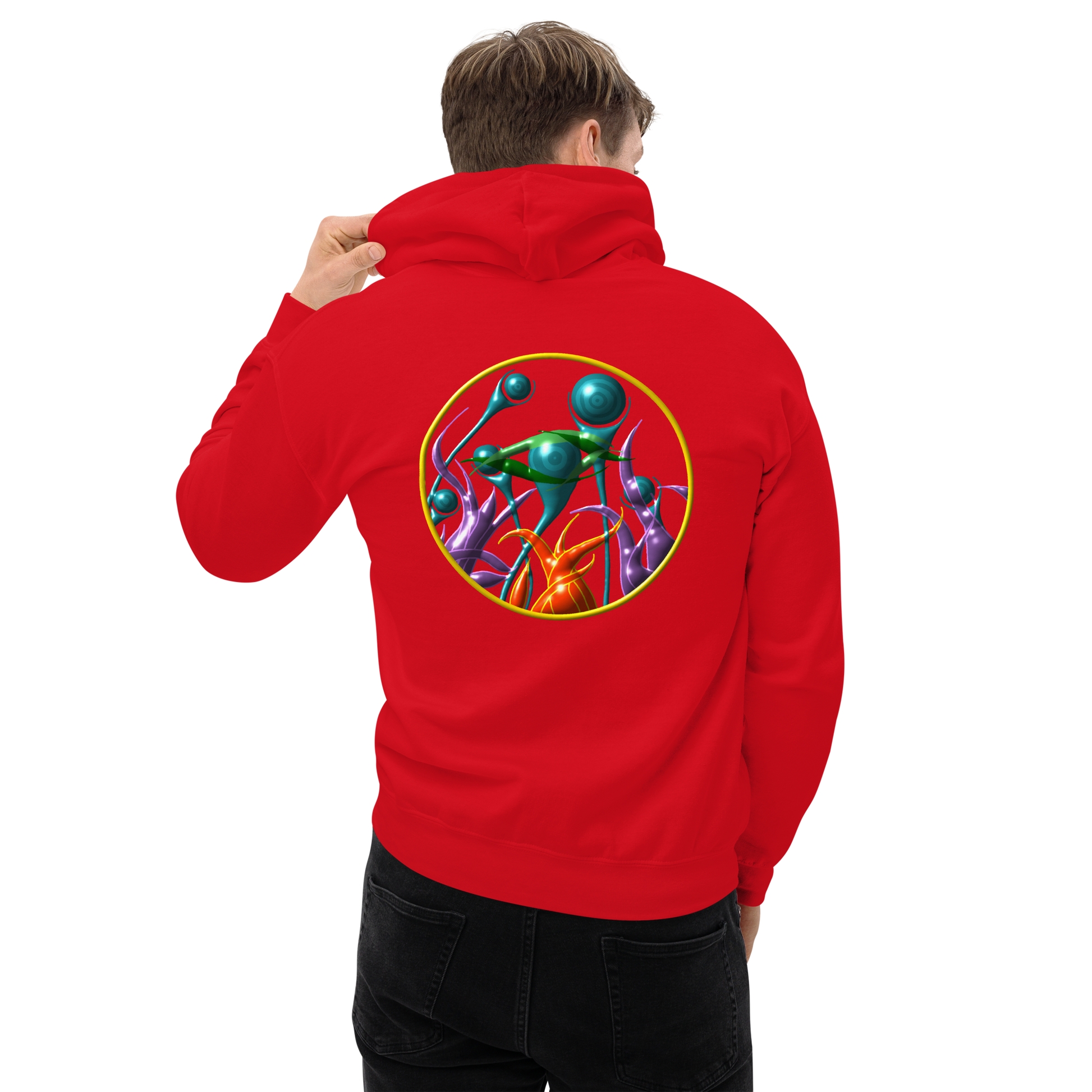 Hoodie Mystic Sea - Scretched