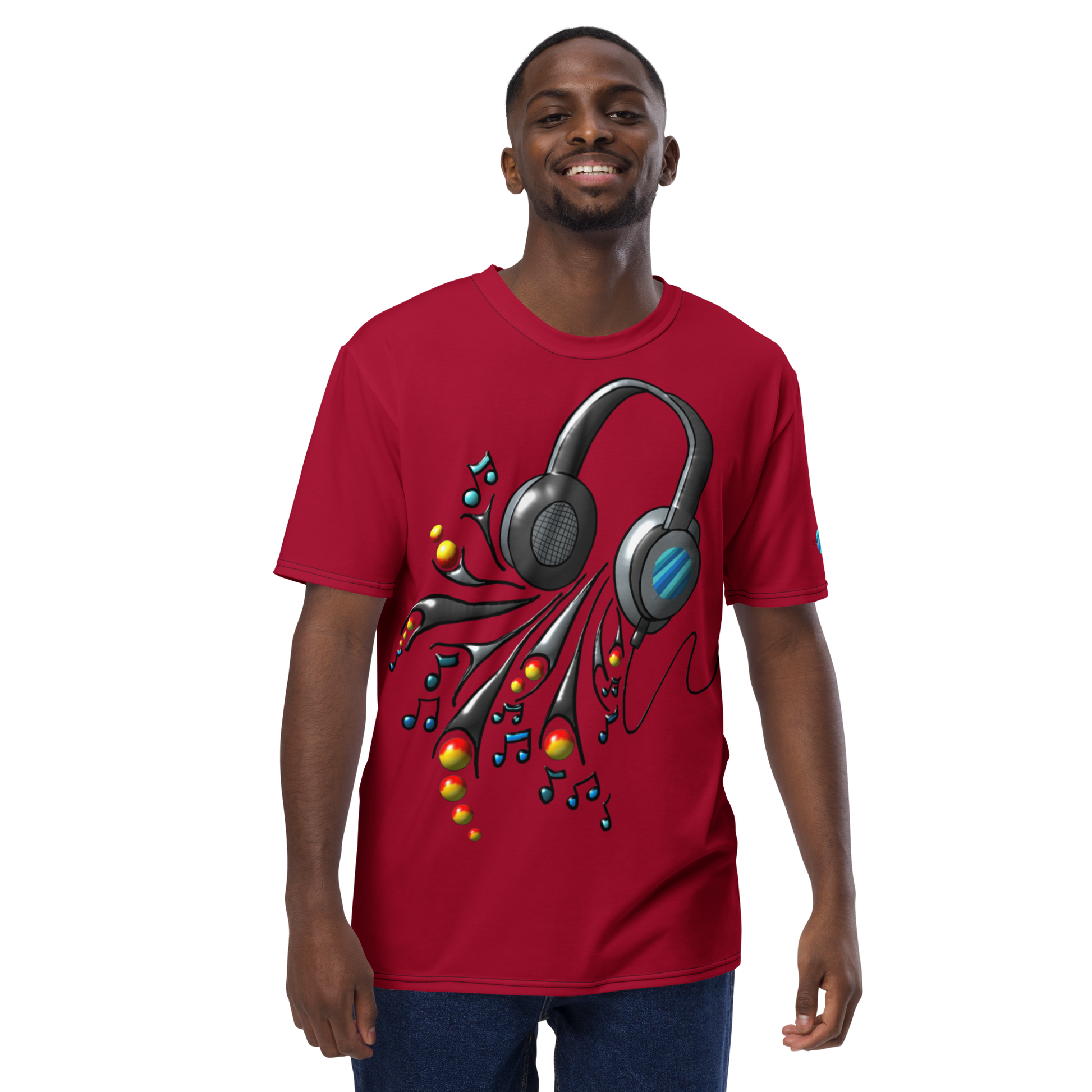 T-shirt The Headphones - Scretched