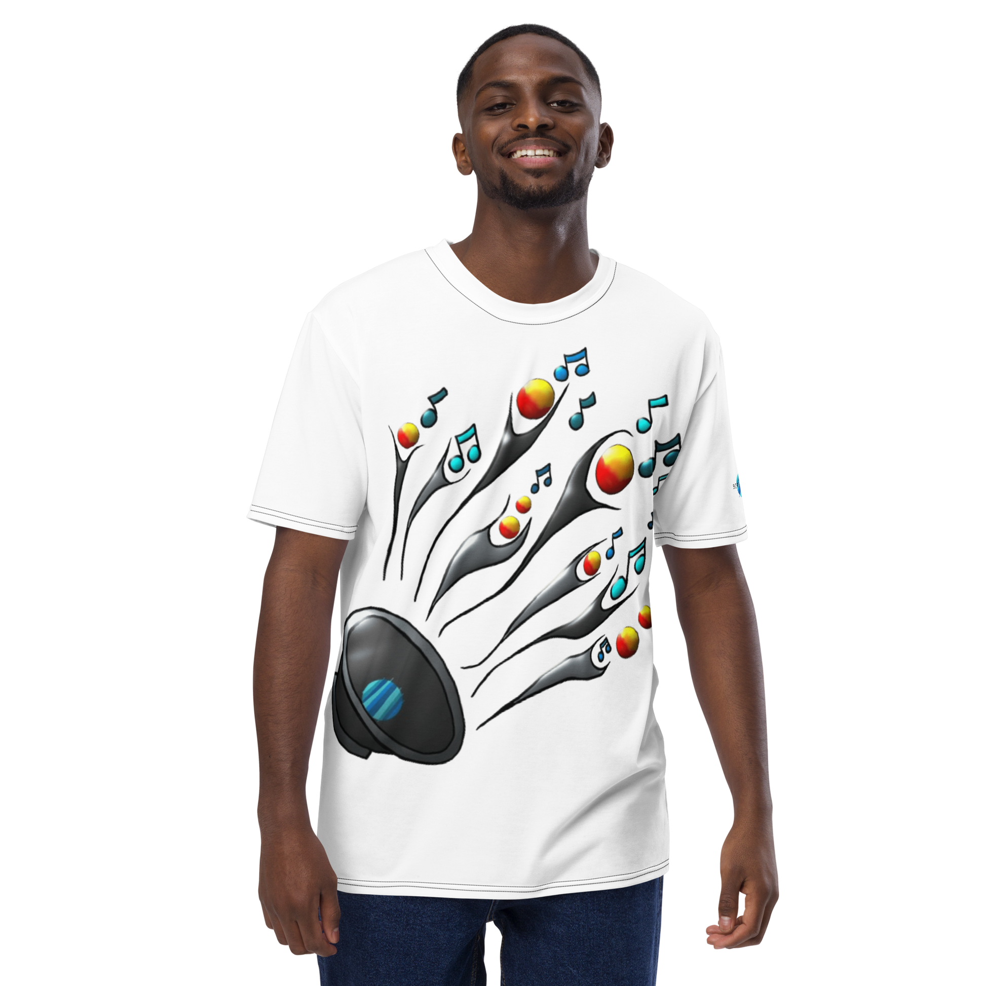 T-shirt The Woofer - Scretched