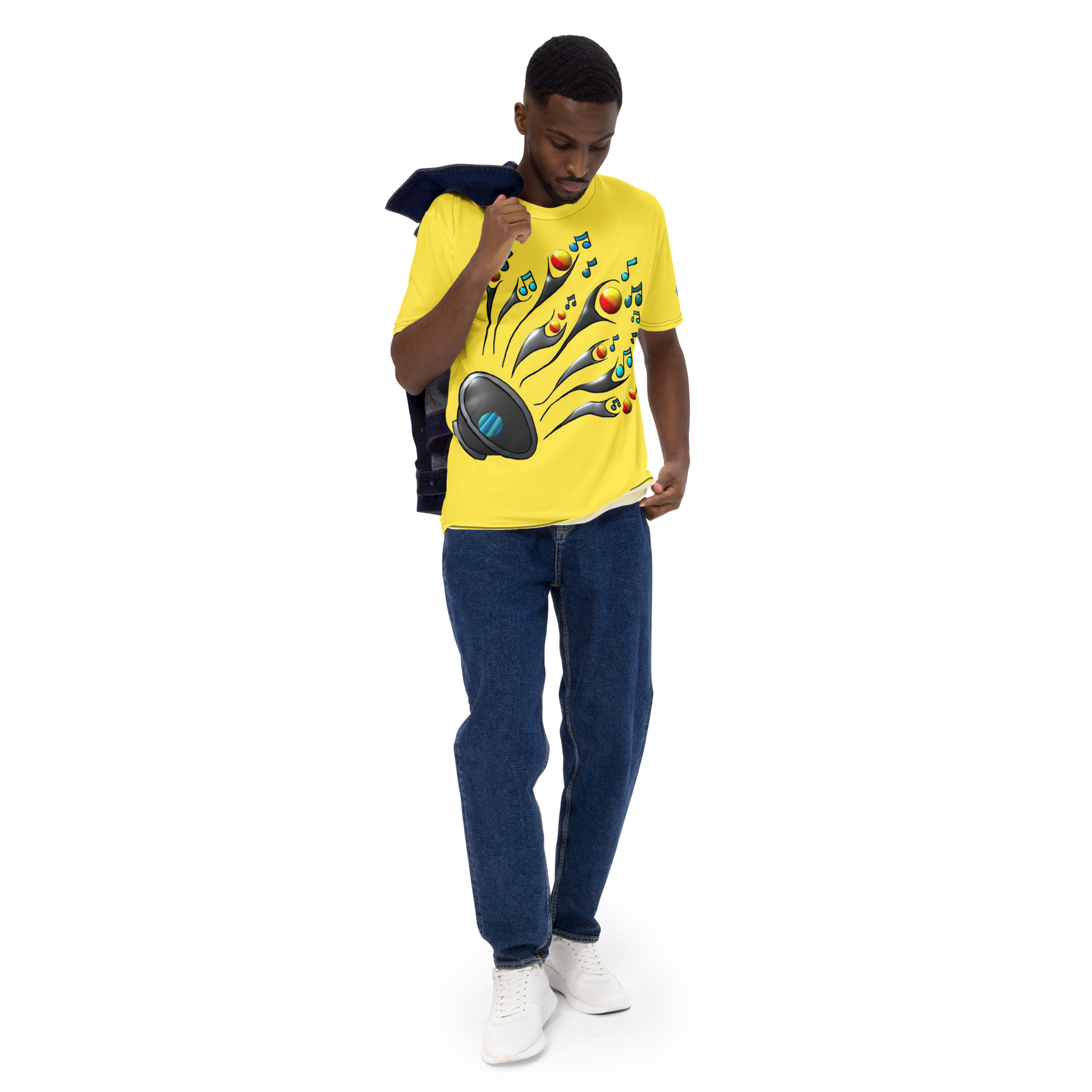 T-shirt The Woofer - Scretched