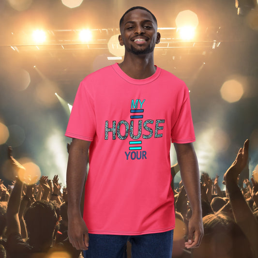 Men's T-shirt My house is Your House - Scretched