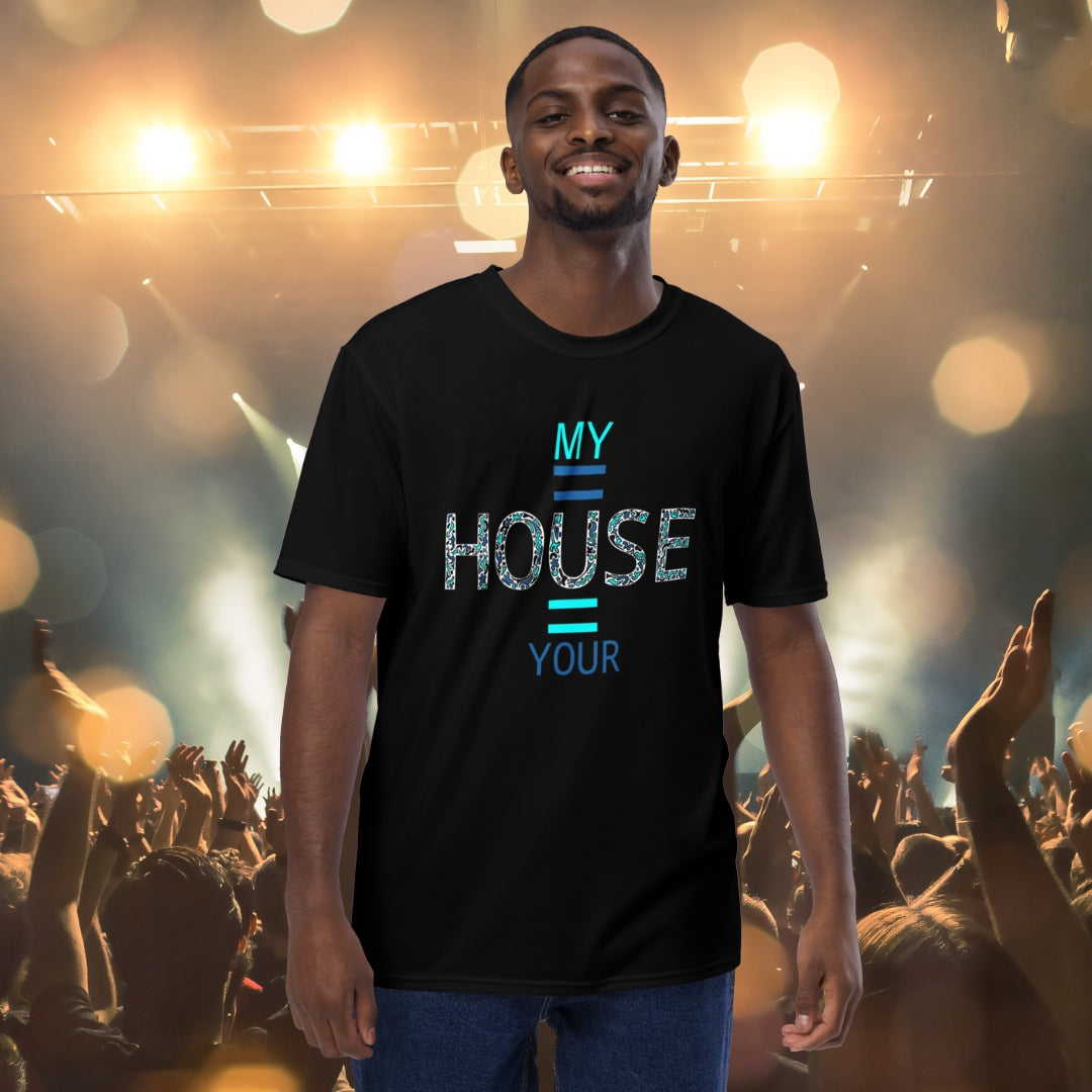 Men's T-shirt My house is Your House - Scretched
