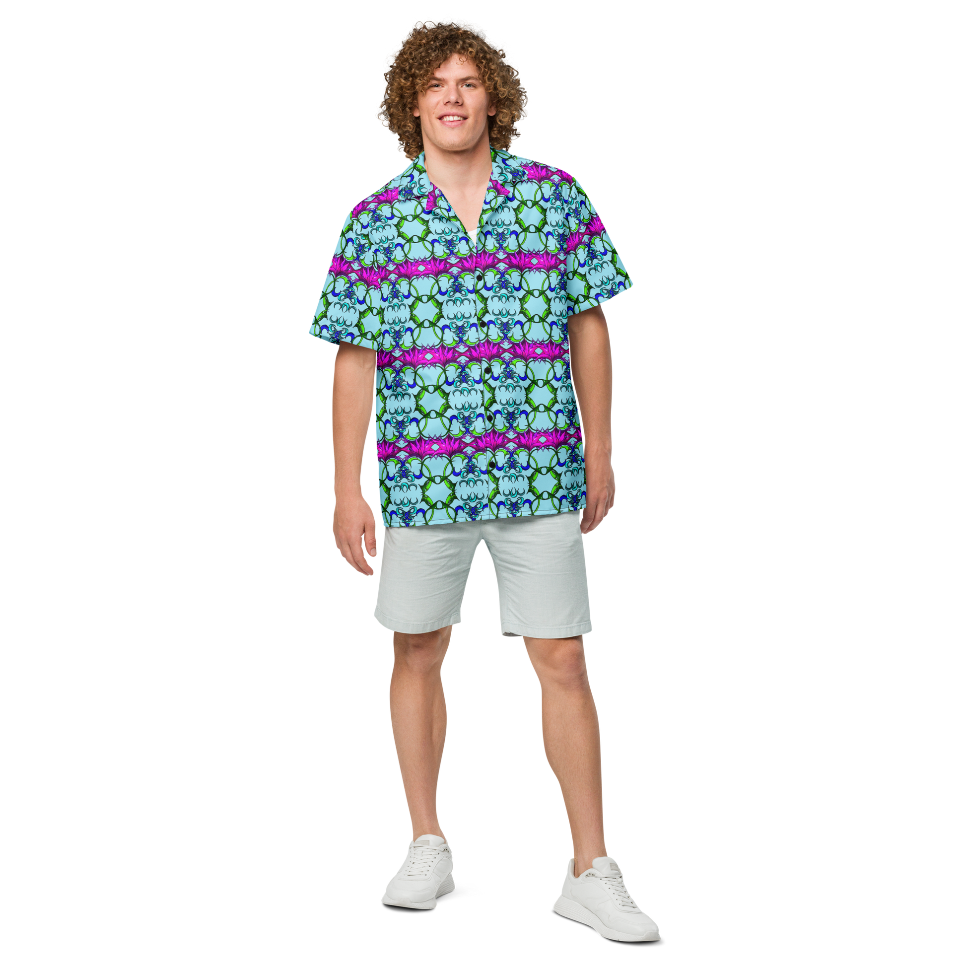 Blouse Flowerfireworks pattern - Scretched