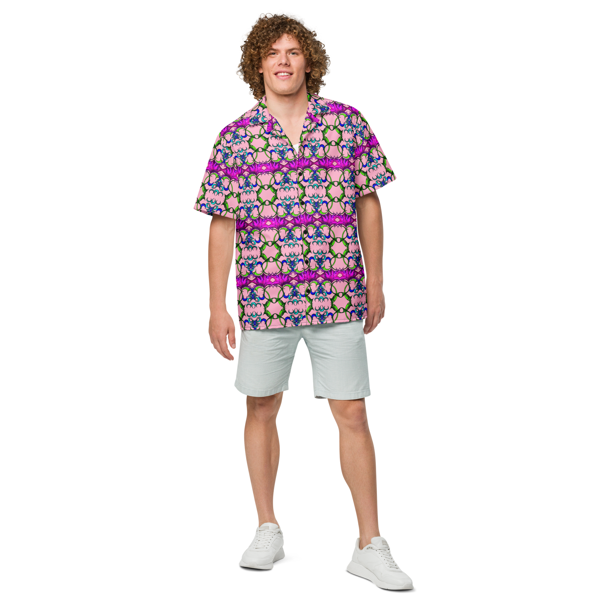 Blouse Flowerfireworks pattern - Scretched