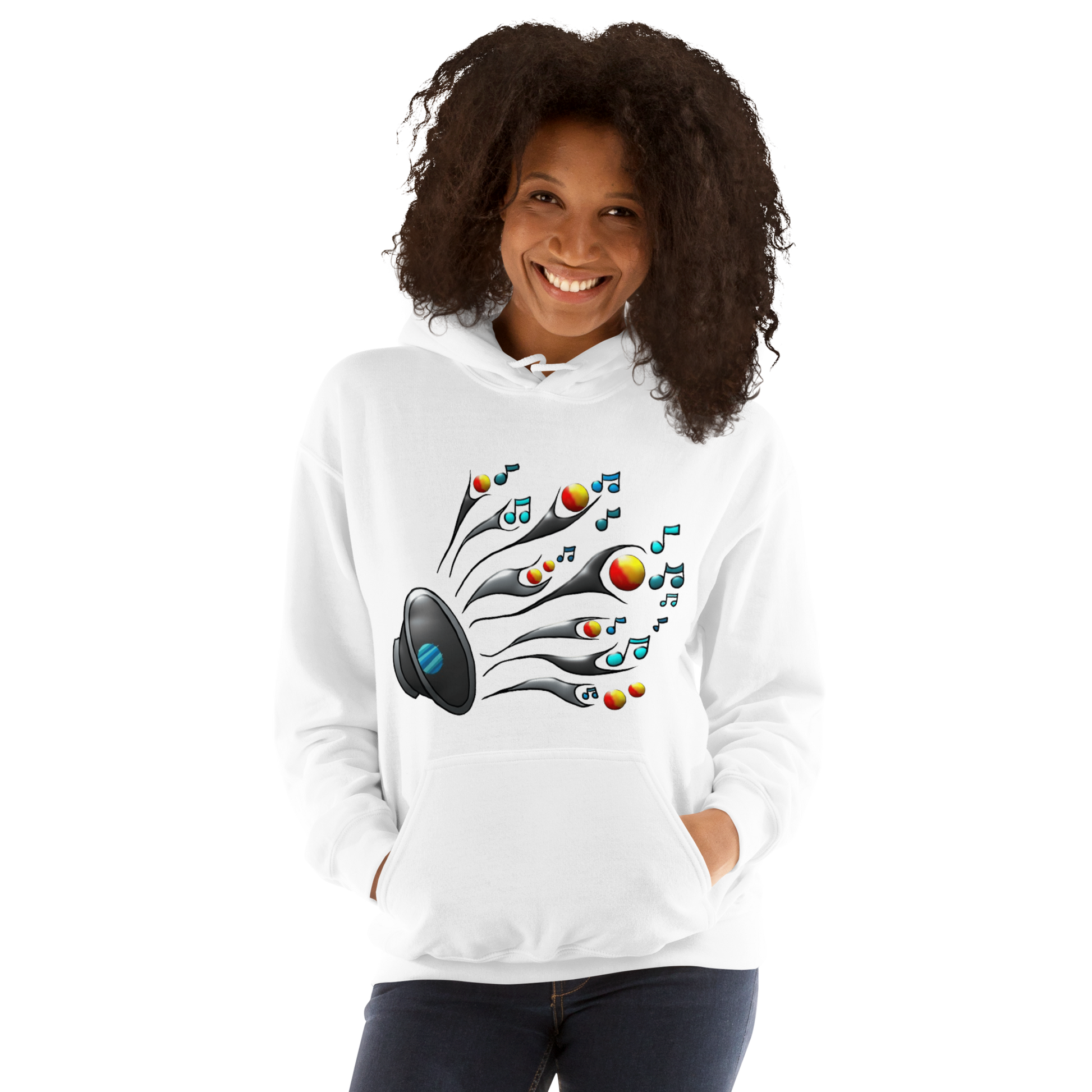 Hoodie The Woofer - Scretched