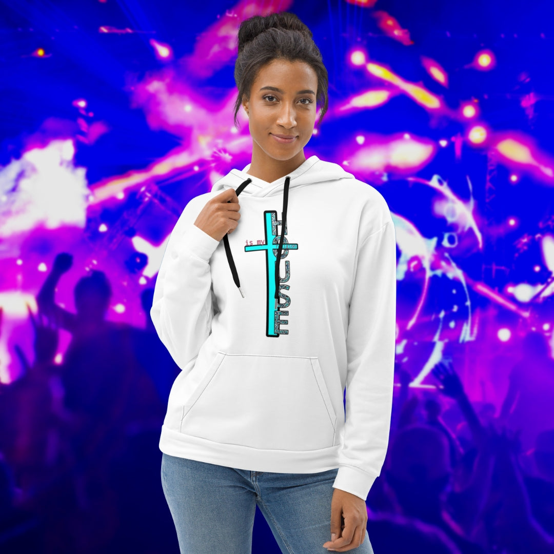 Hoodie House is my Religion - Scretched