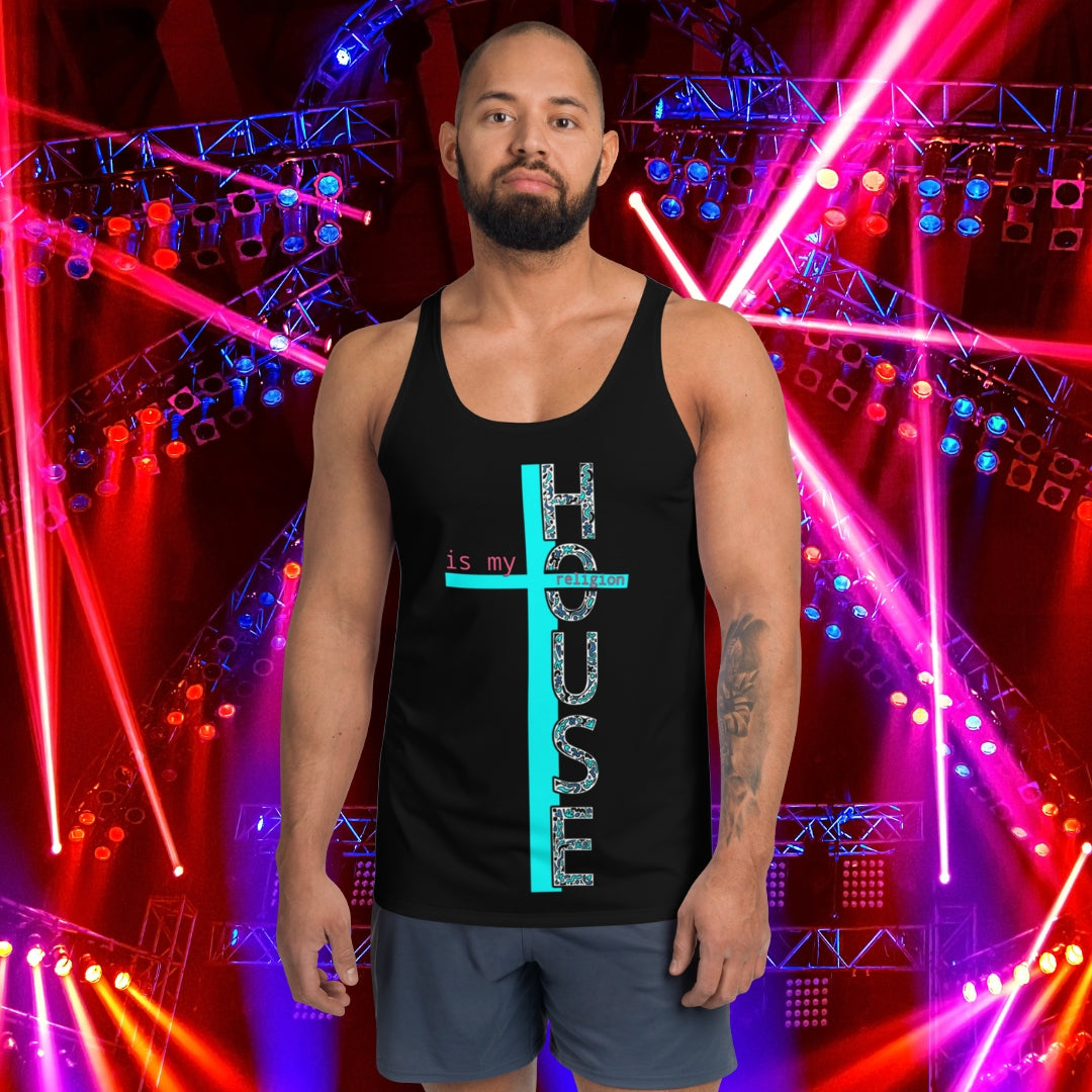 Men's Tank top House is my religion - Scretched
