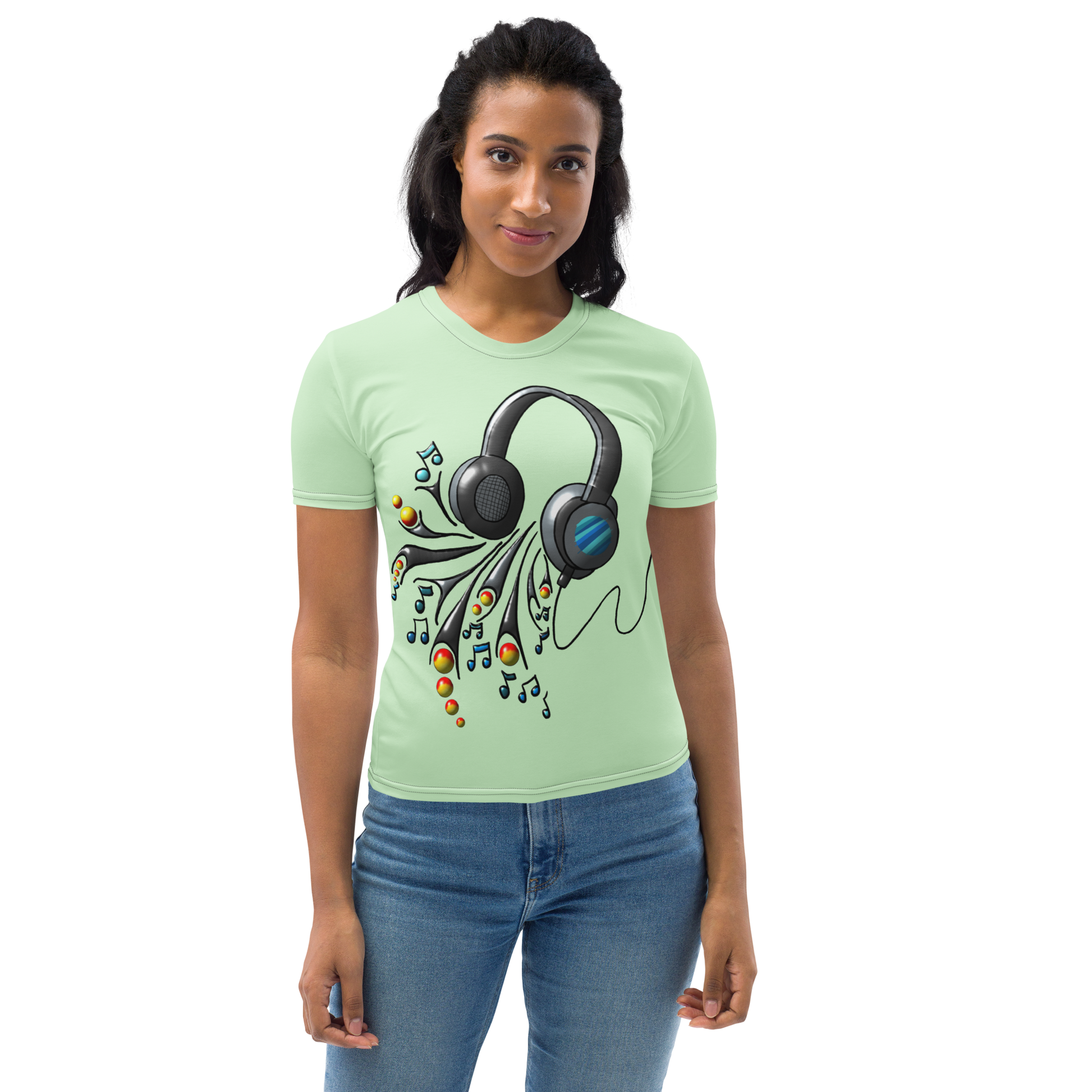 T-shirt The Headphones - Scretched