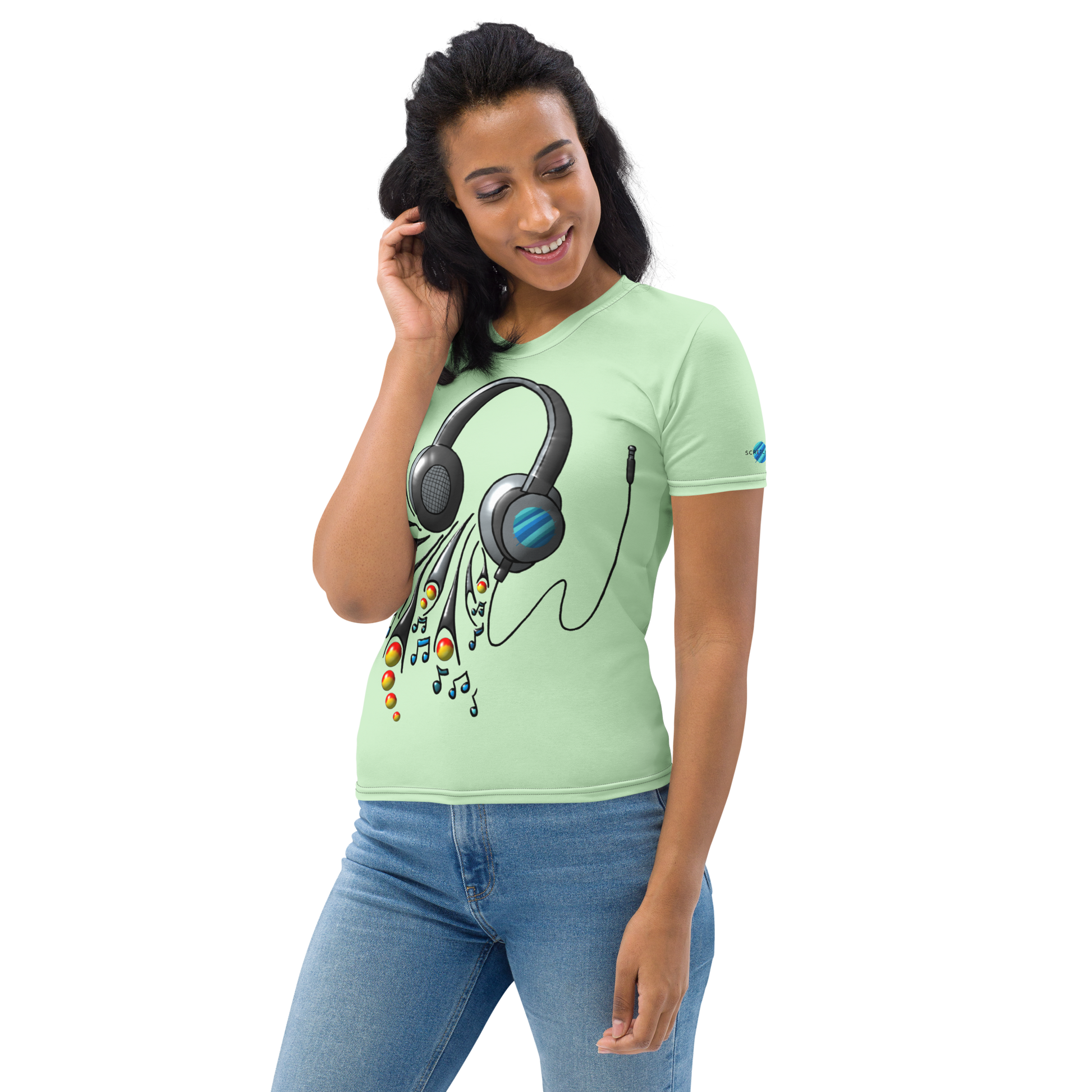 T-shirt The Headphones - Scretched