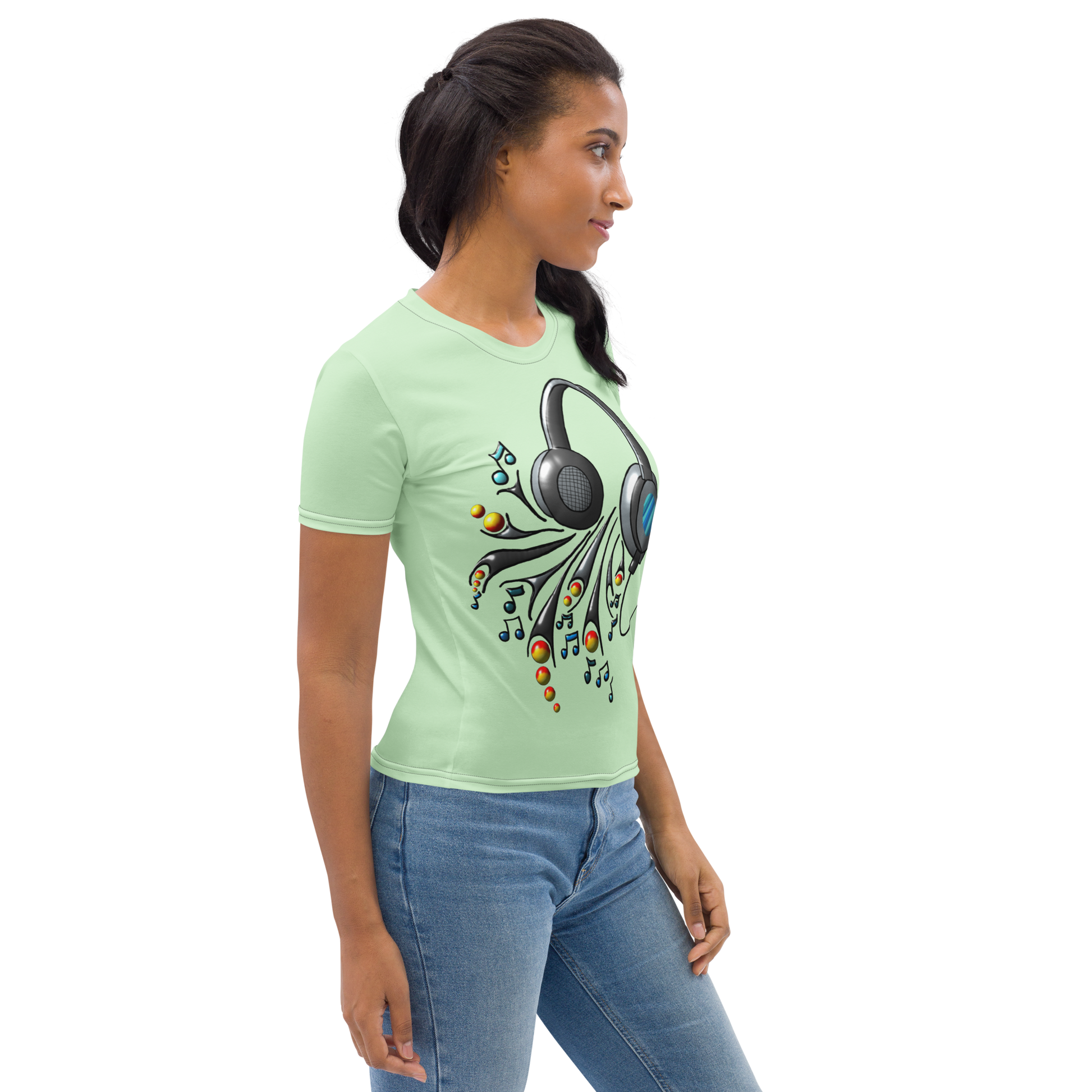 T-shirt The Headphones - Scretched