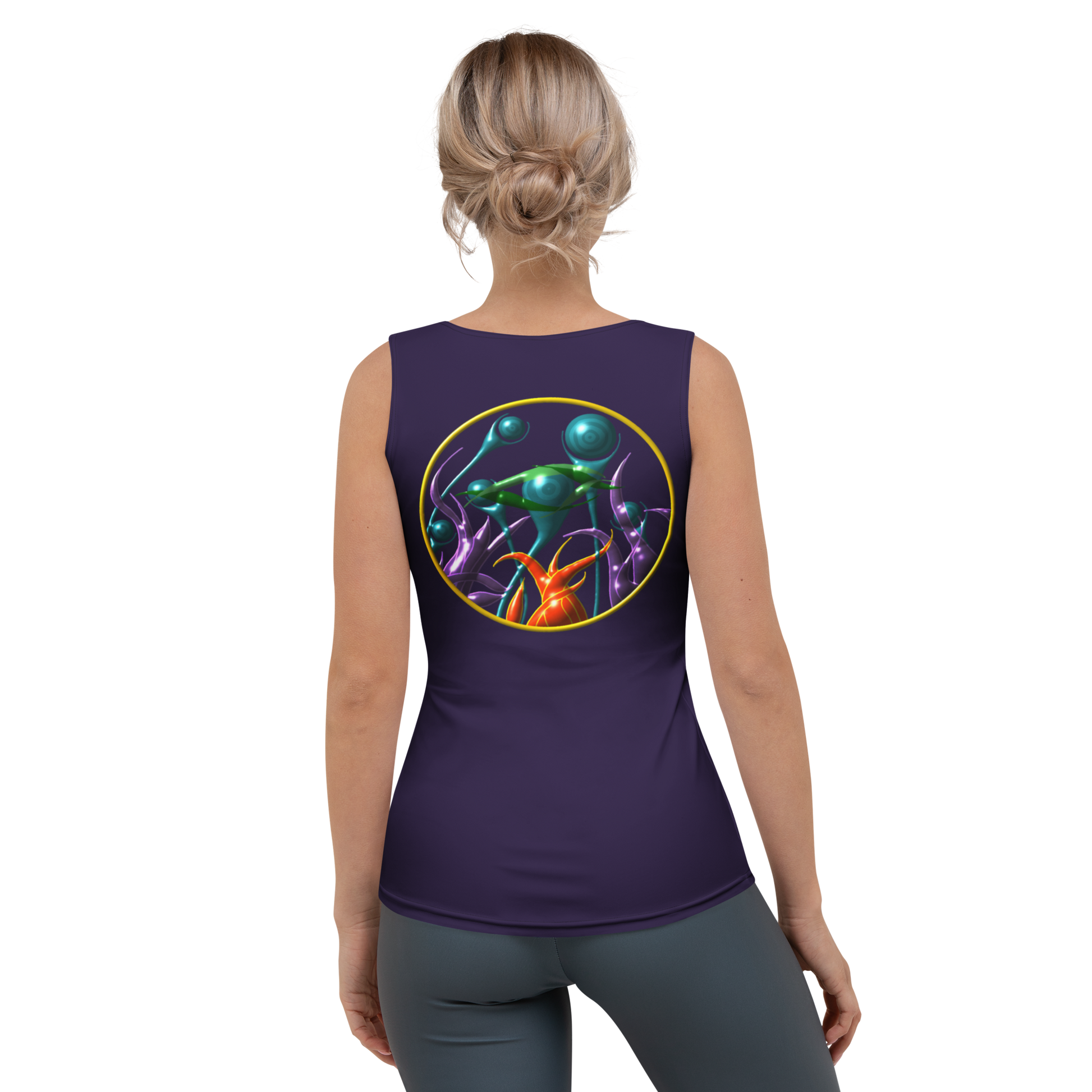 Tank Top Mystic Sea - Scretched