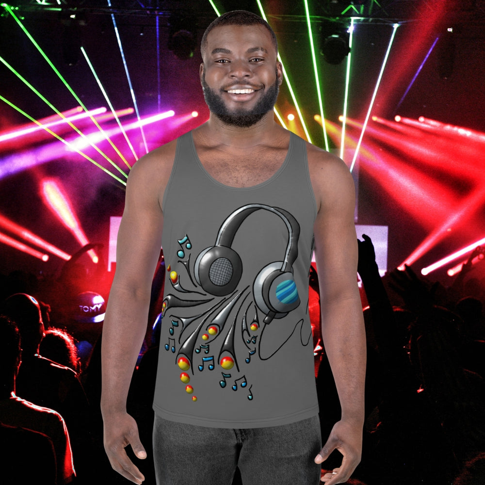 Men's Tank top The Headphones