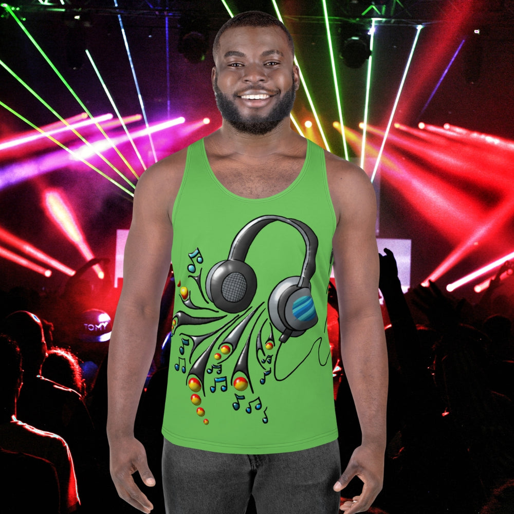 Men's Tank top The Headphones