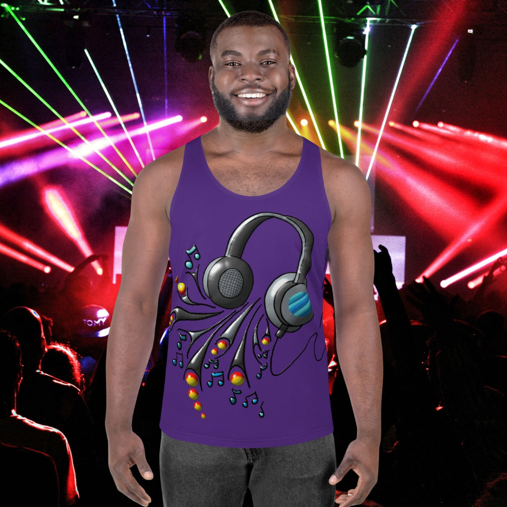 Men's Tank top The Headphones