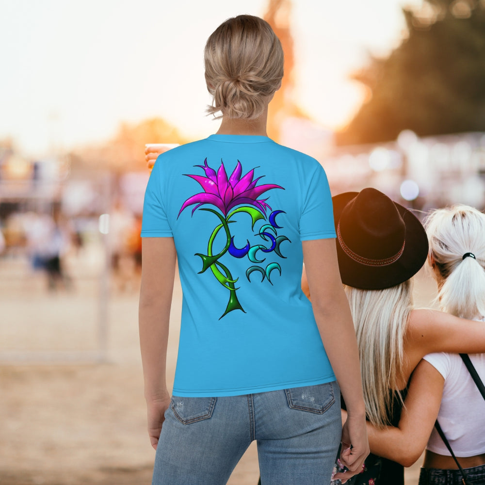 Ladies T-shirt Flowerfireworks