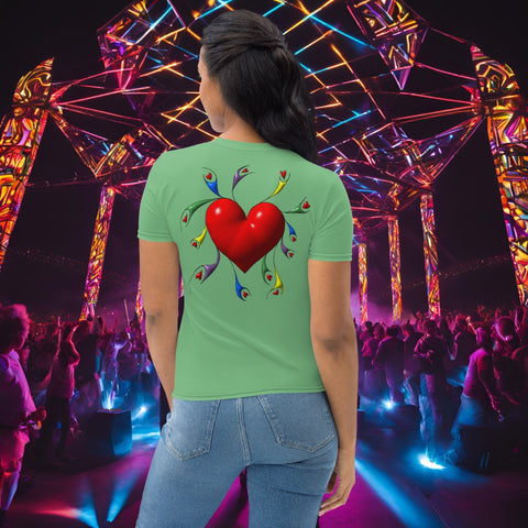 Ladies T-shirt Spread the Love