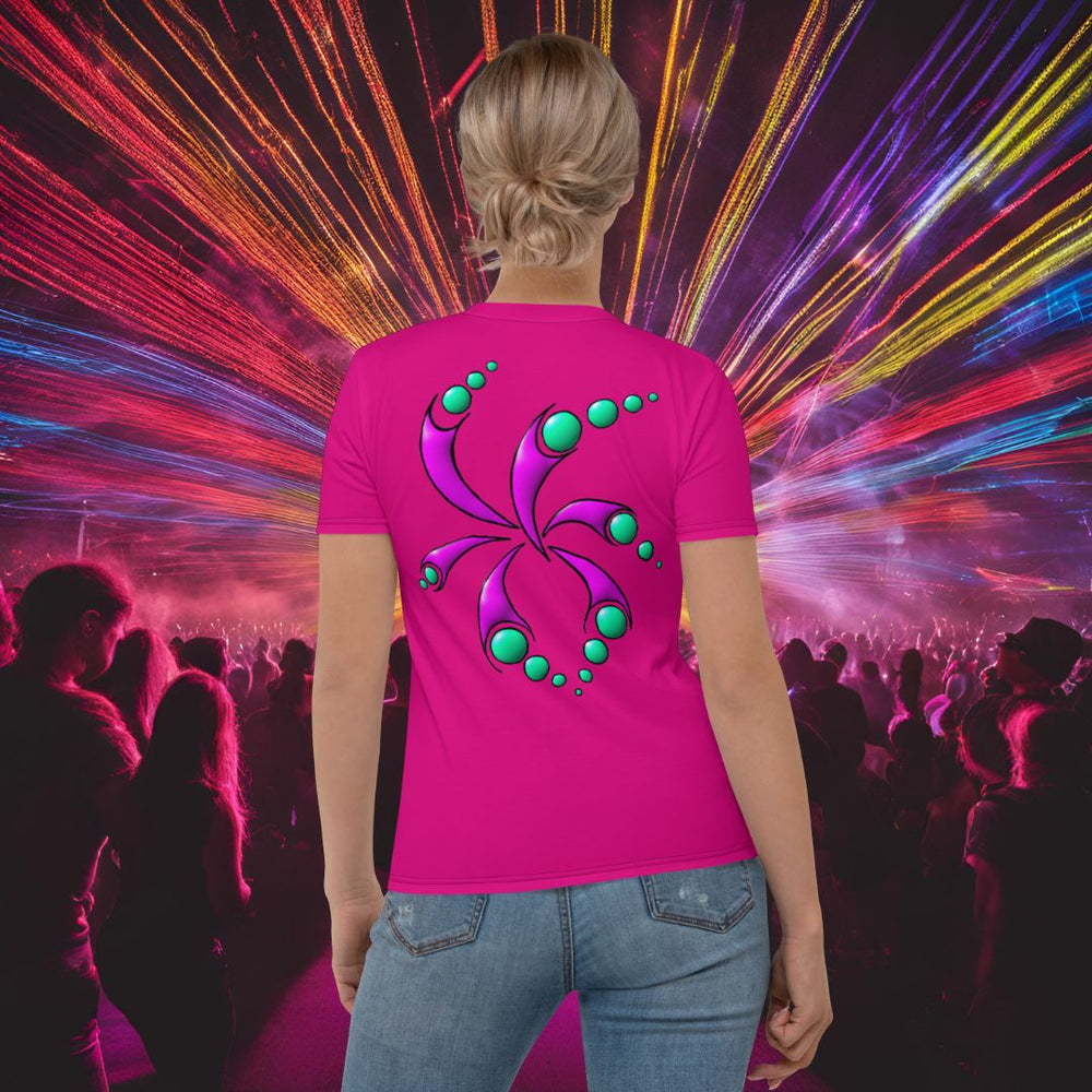 Ladies T-shirt Swirl