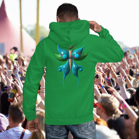 Hoodie Devilish Butterfly