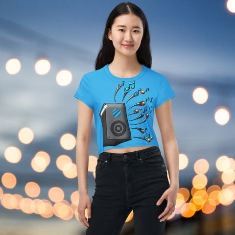 Crop Tee The Speaker