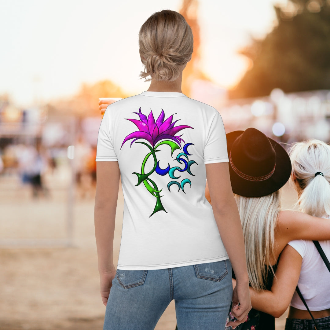 Ladies T-shirt Flowerfireworks