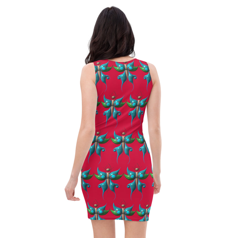 Bodycon dress Devilish Butterfly