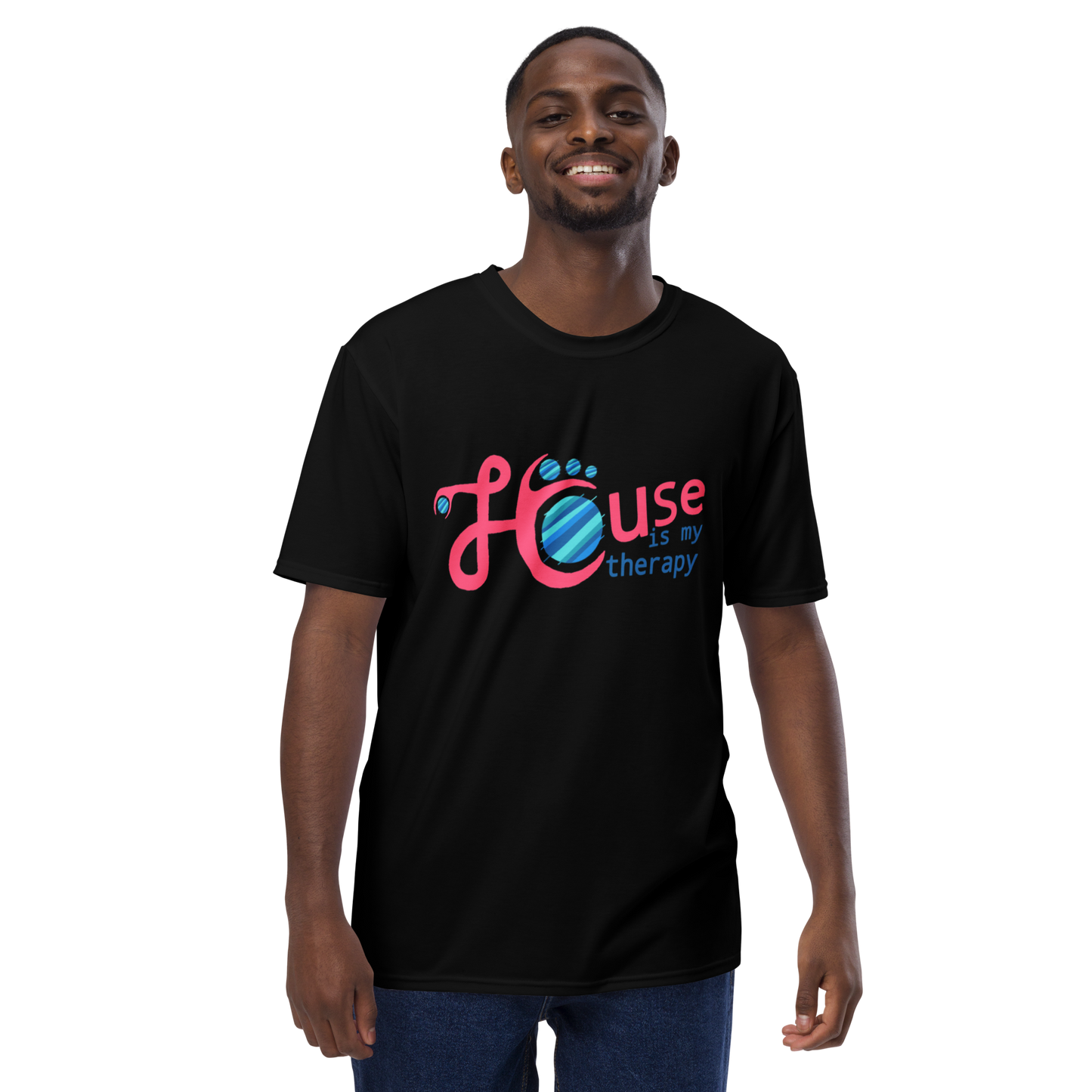 Men's T-shirt House is my therapy