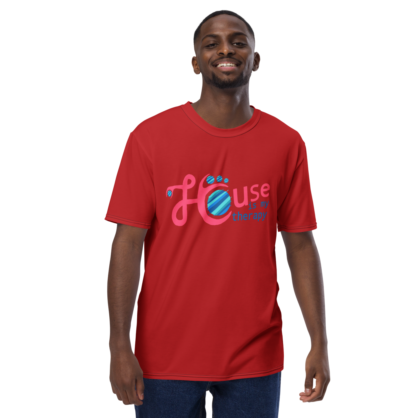 Men's T-shirt House is my therapy