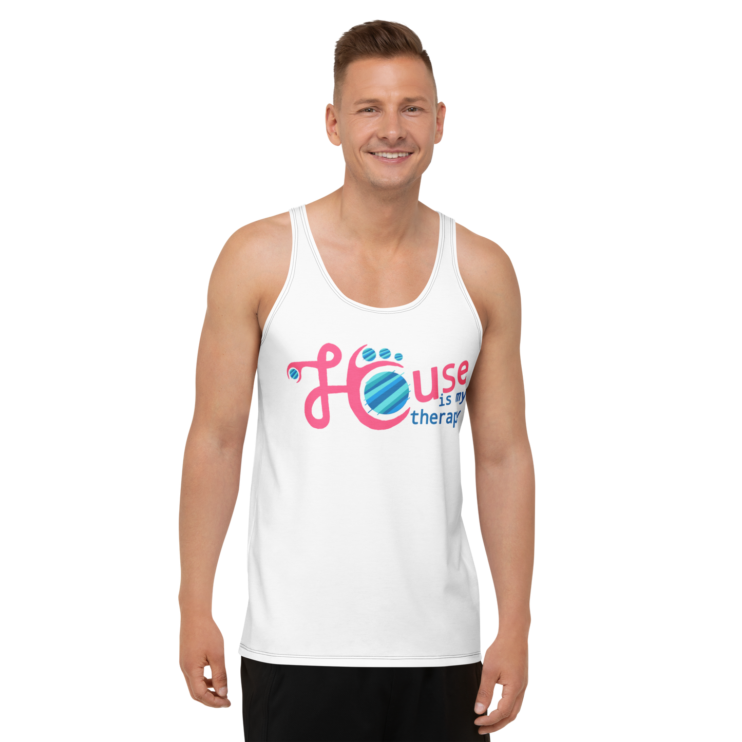 Men's Tank top House is my therapy