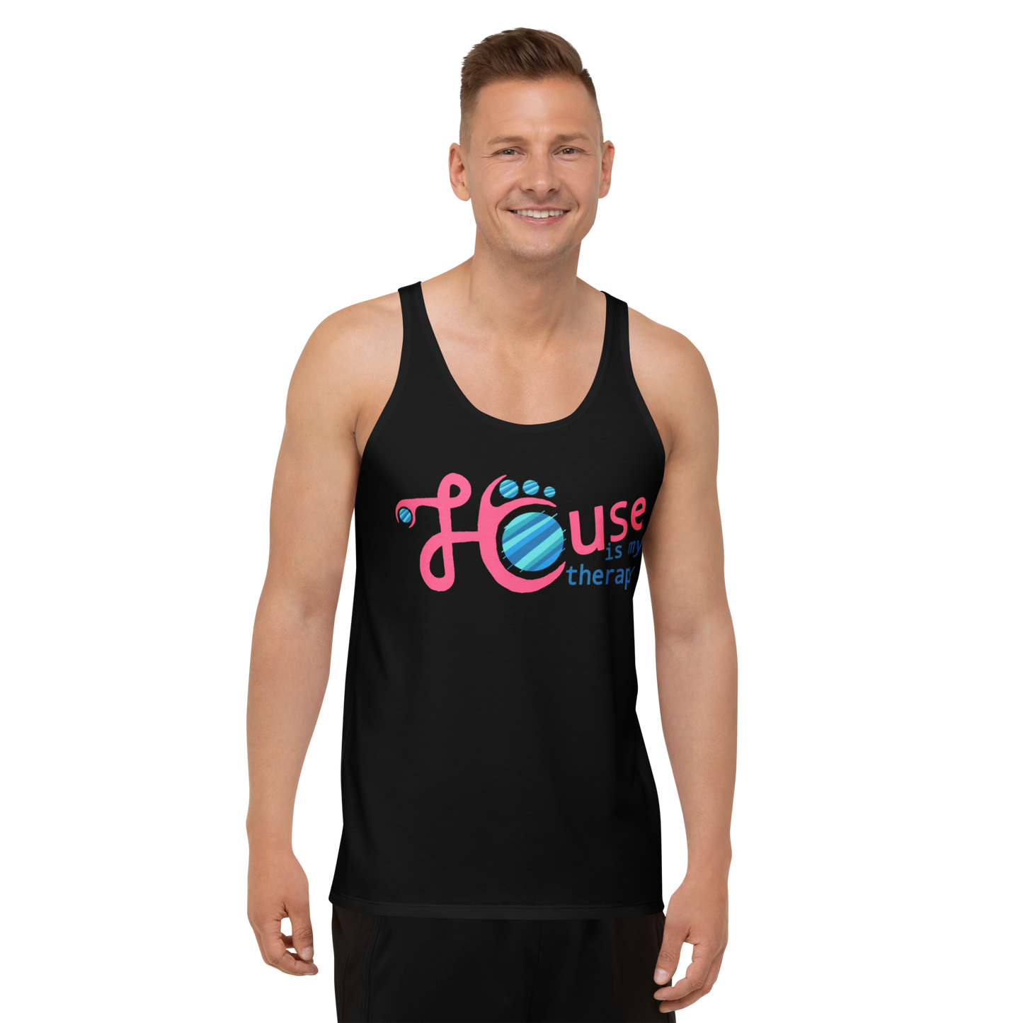 Men's Tank top House is my therapy