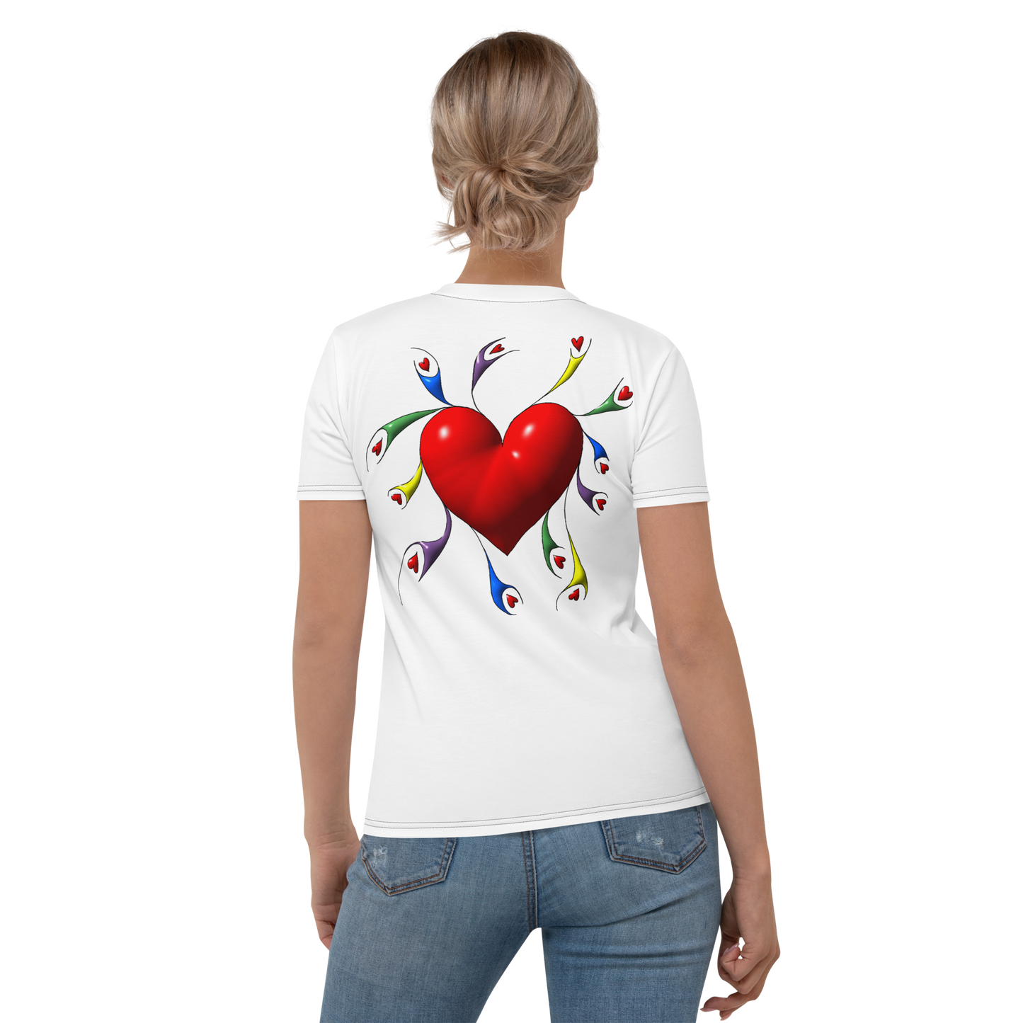 Ladies T-shirt Spread the Love