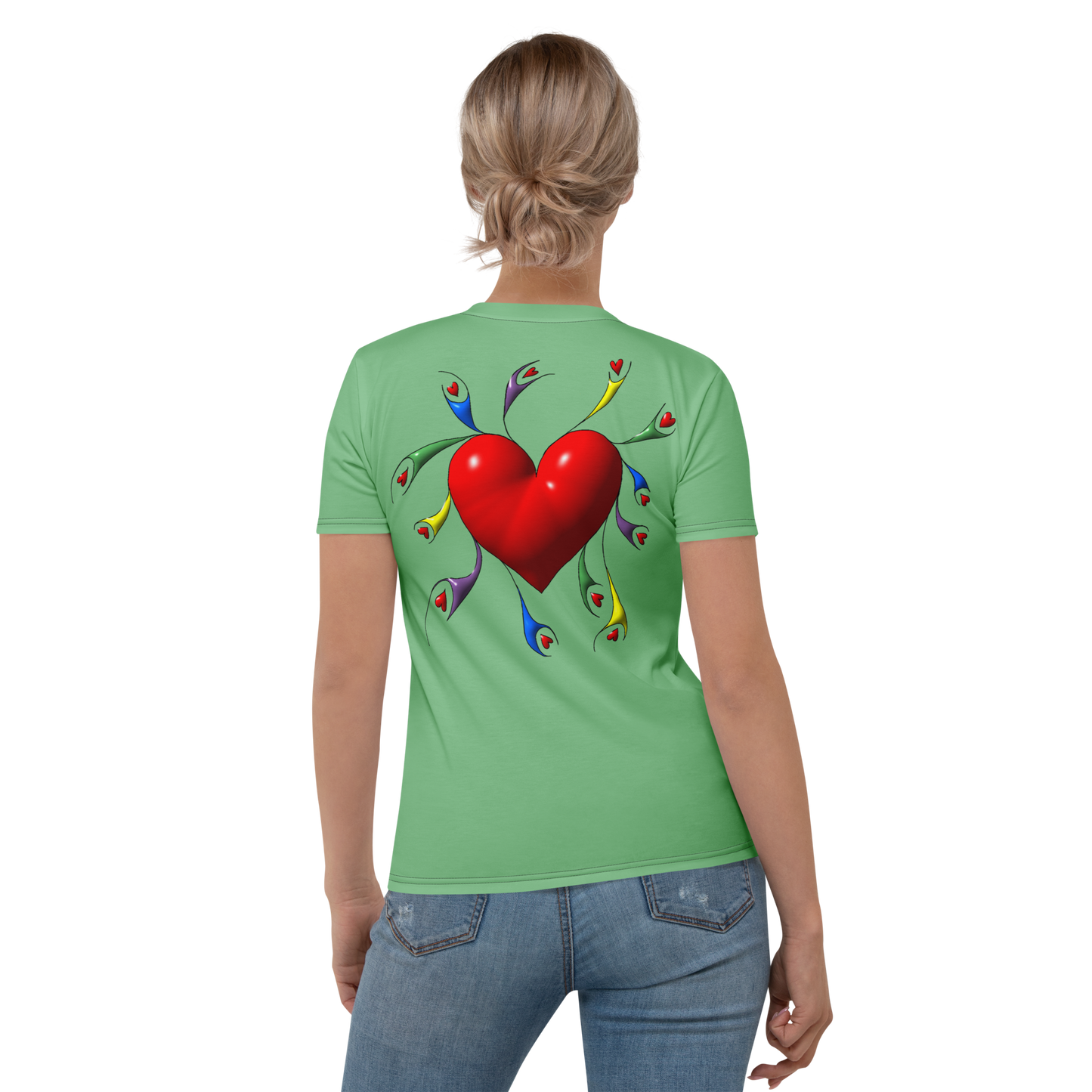 Ladies T-shirt Spread the Love