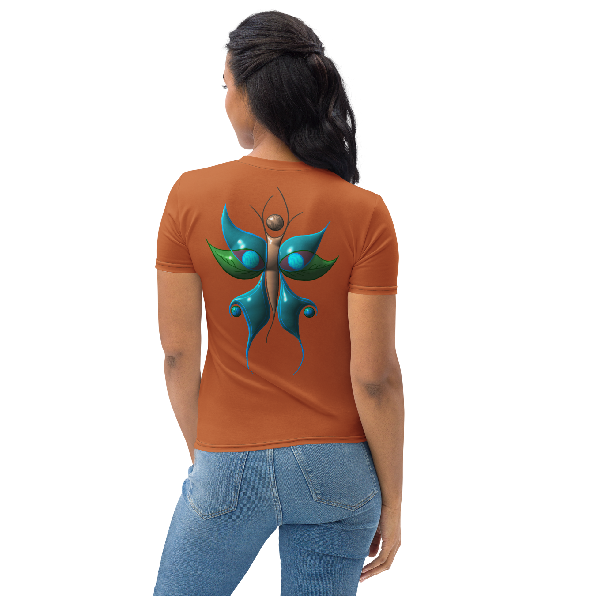 Ladies T-shirt Butterfly Effect - Scretched