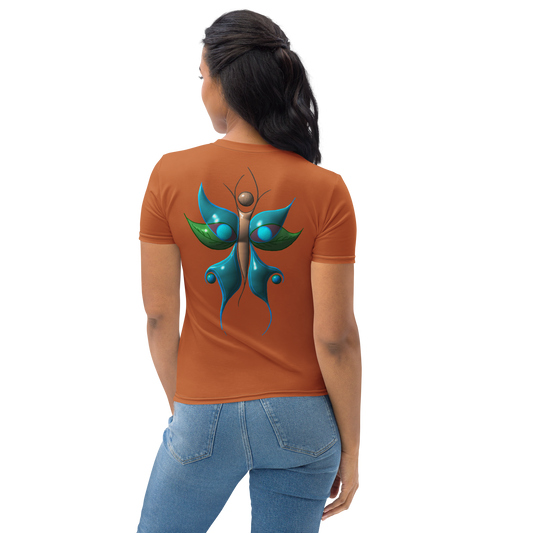 Ladies T-shirt Butterfly Effect - Scretched