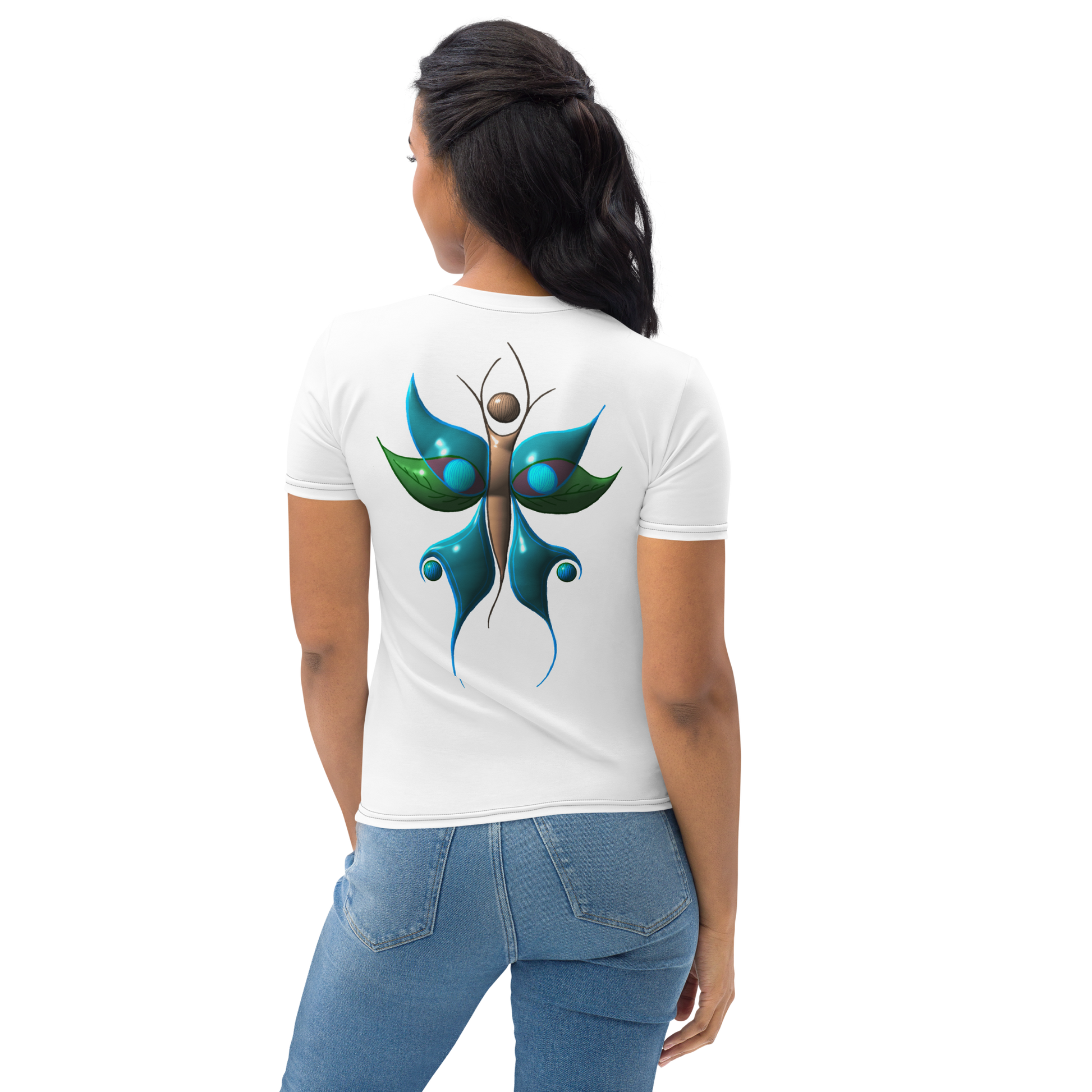 Ladies T-shirt Butterfly Effect - Scretched