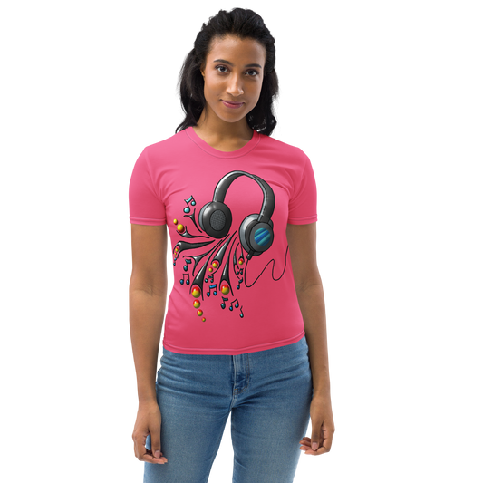 Ladies T-shirt The Headphones