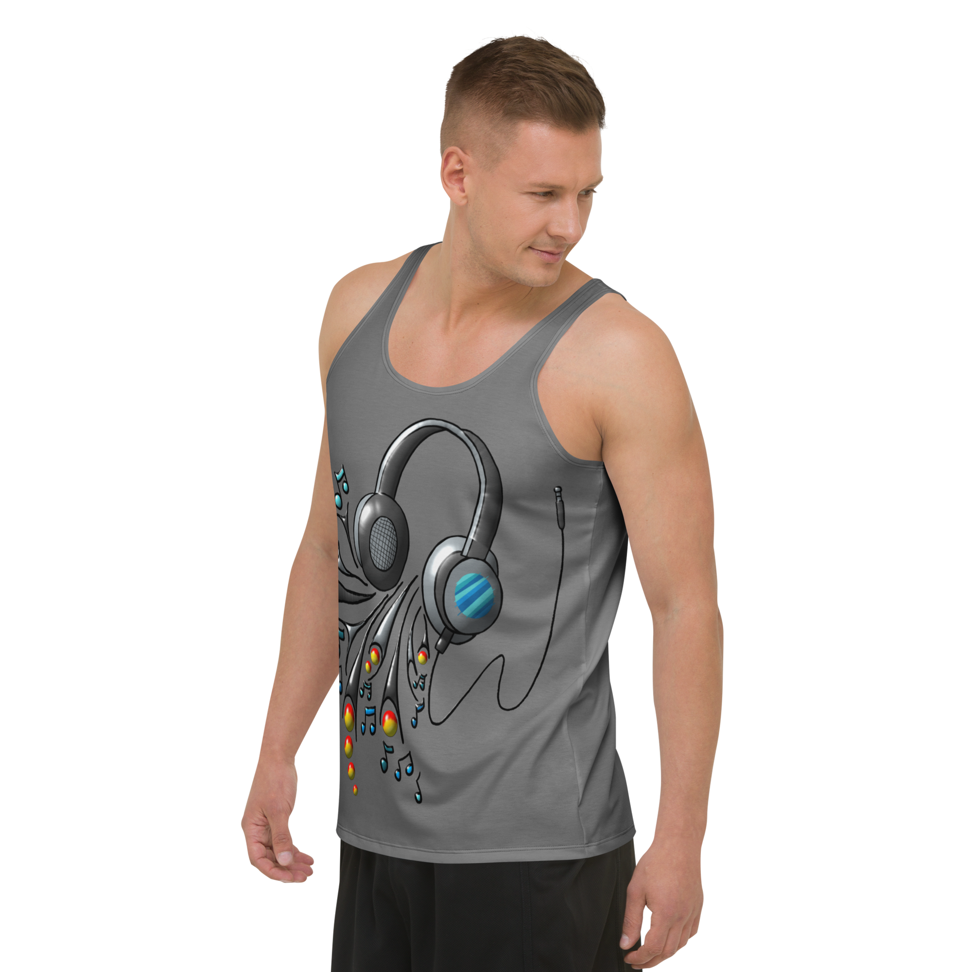Tank top The Headphones - Scretched