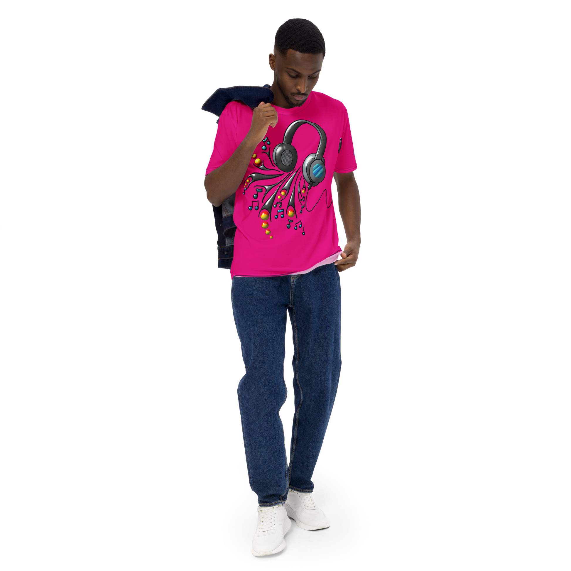 T-shirt The Headphones - Scretched