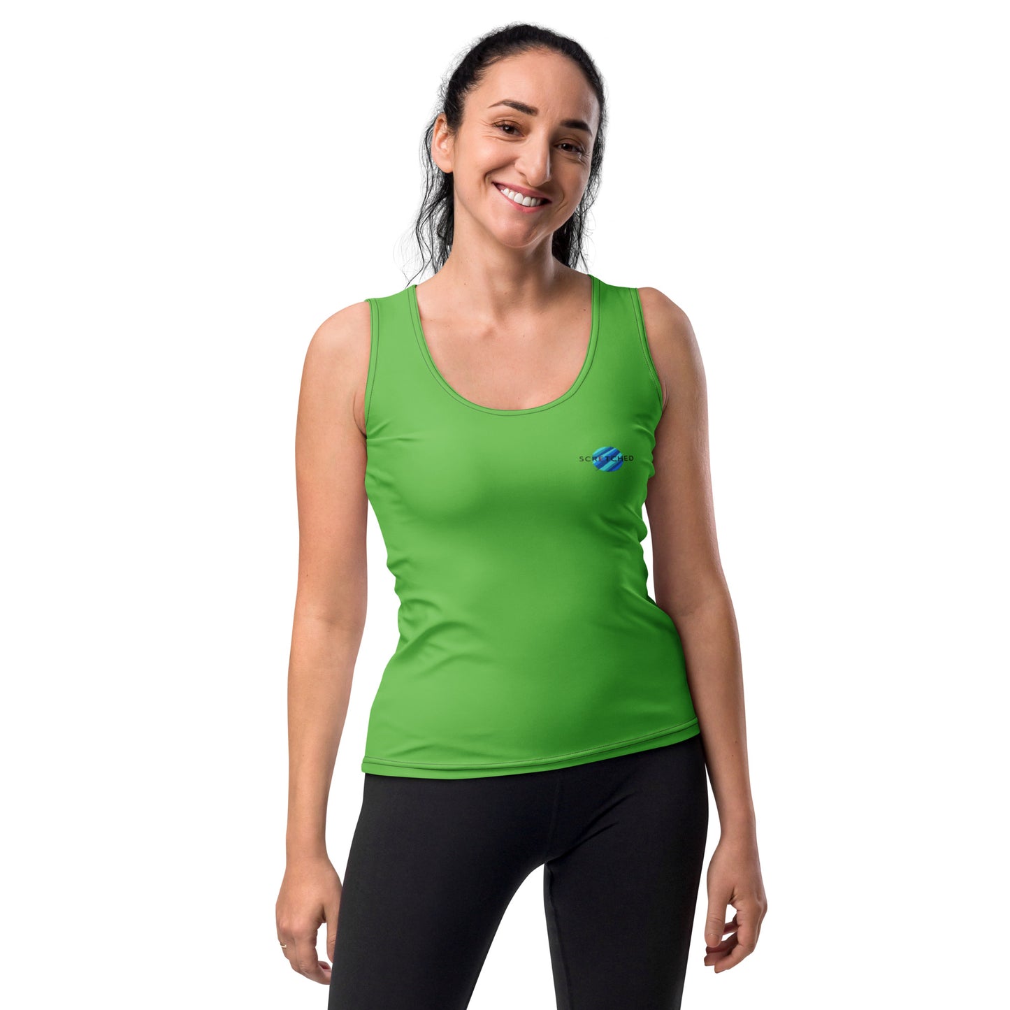 Ladies Tank Top Flowerfireworks - Scretched